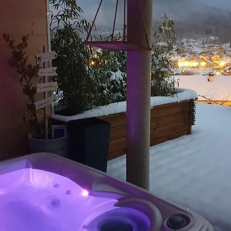 Au Nid Cosy D'Isa A Gerardmer Vosges - Spas Privatifs Exterior photo