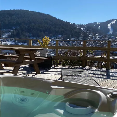 Au Nid Cosy D'Isa A Gerardmer Vosges - Spas Privatifs Exterior photo