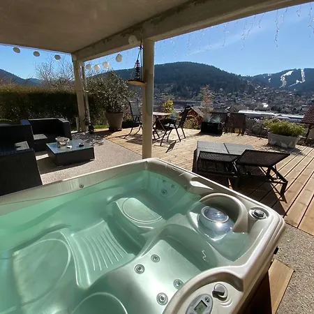 Au Nid Cosy D'Isa A Gerardmer Vosges - Spas Privatifs Exterior photo