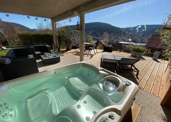 Au Nid Cosy D\'Isa A Gerardmer Vosges - Spas Privatifs